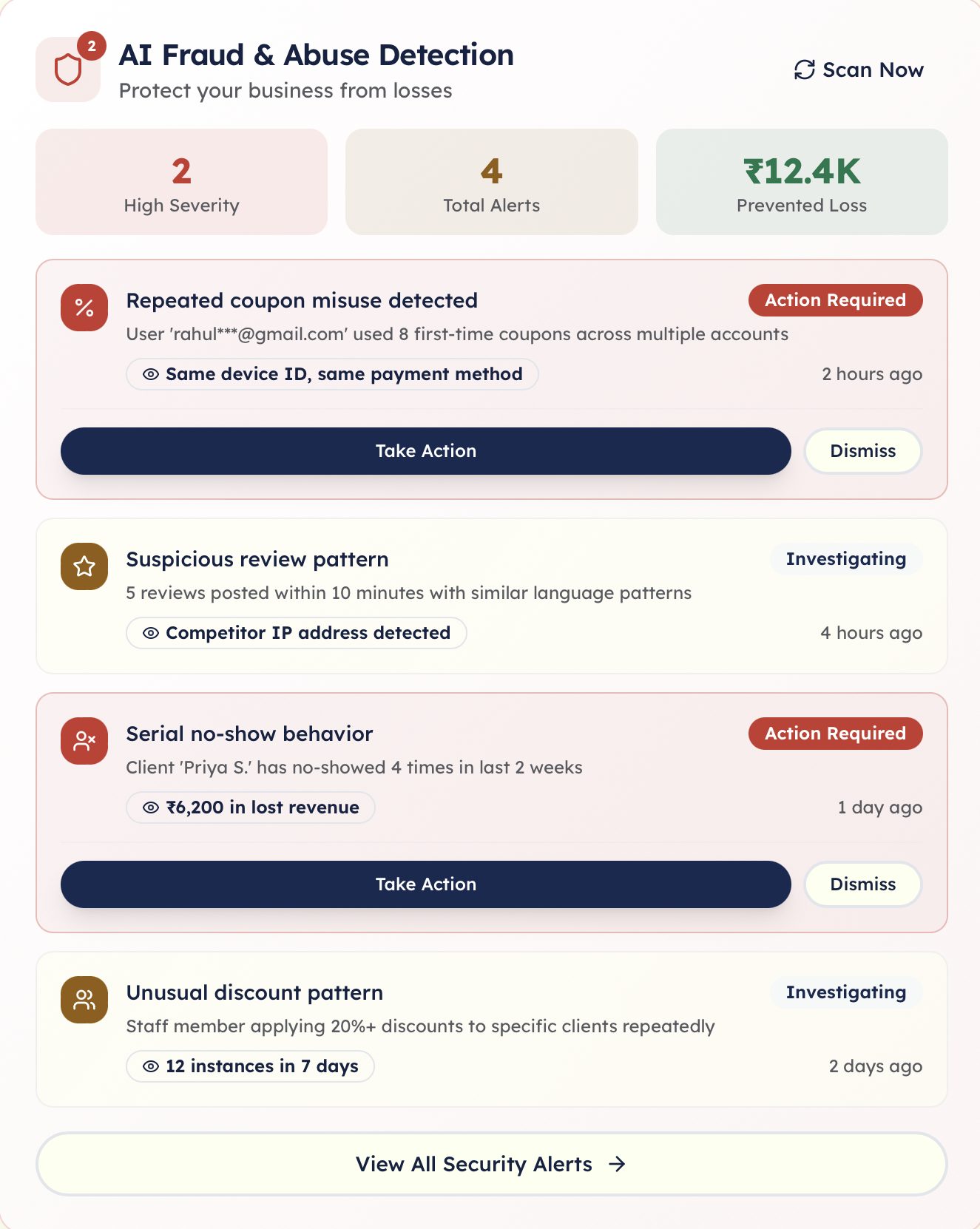 Fraud & Abuse Detection